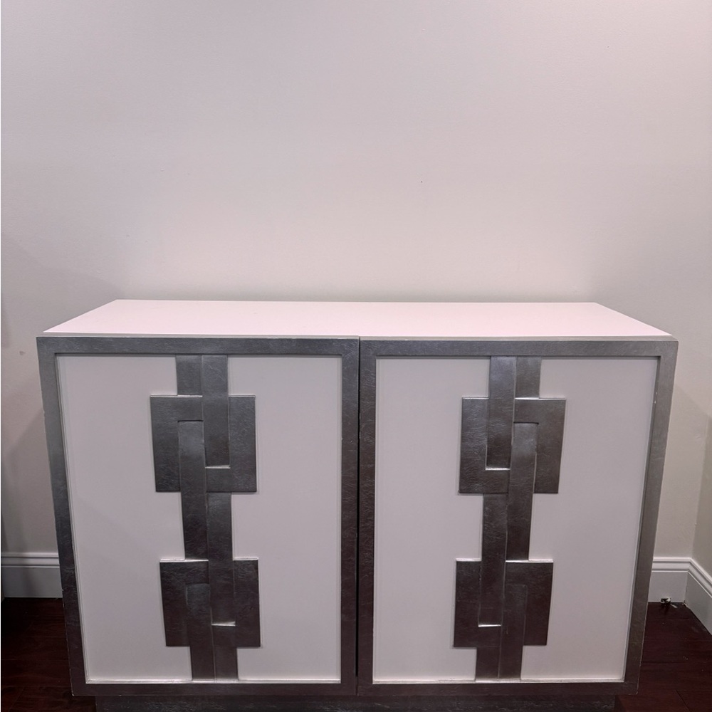 Odell Chest by Bernhardt - Luxury Furniture with Real Silver Leaf